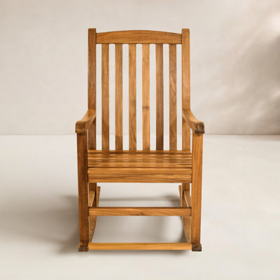 Teak Outdoor Chair with Sunbrella® Cushions