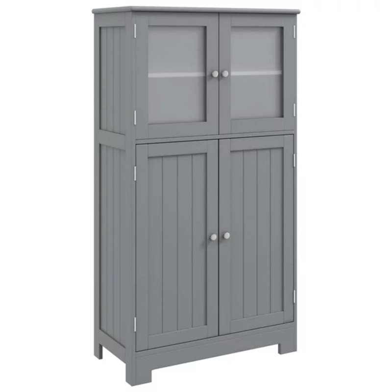 Naol Freestanding Bathroom Cabinet, Gray