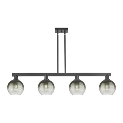 Éclairage pour îlot suspendu 4 lumières Brookhaven Globe