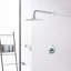 Robinet de douche mural inclus - laiton pour rehausser la robustesse de votre salle de bain et de votre douche pour une expérience satisfaisante