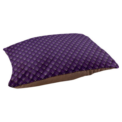 Coussin de créateur géométrique à chat dégradé reverse Campion