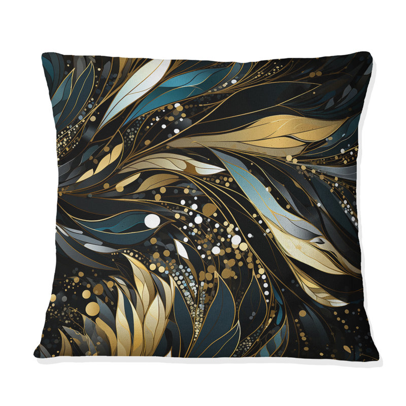  Polyester Throw Pillow, 18"H x 18"W