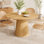 Table de salle à manger 43 po Mid-Century