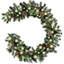 2cm Lighted Faux Pine Garland with Lights