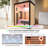 2 Person Rectangle Home Far Infrared Sauna With Canadian Hemlock Wooden