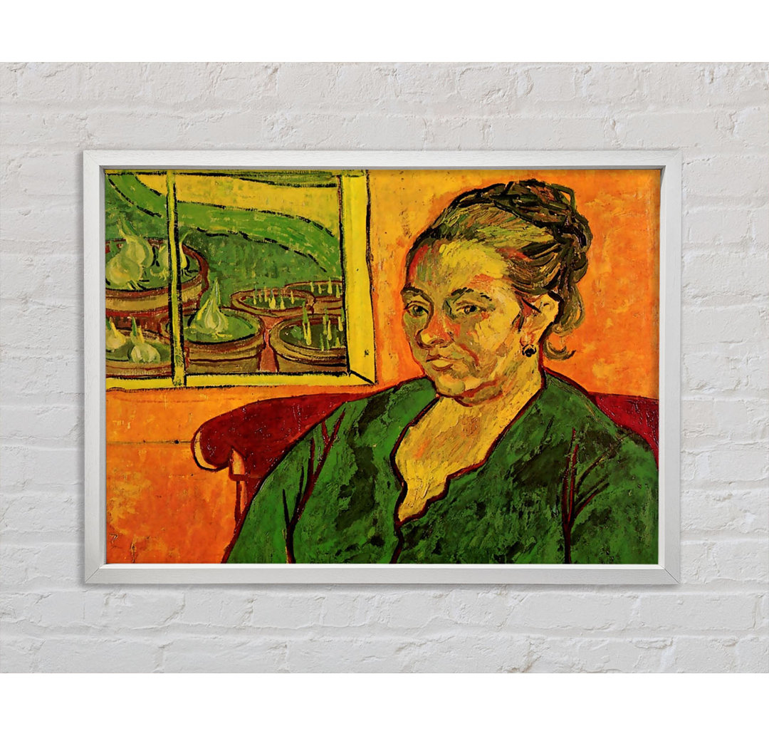 Van Gogh Porträt von Madame Augustine Roulin - Druck