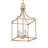 Uttermost Montreal 4 Light Brass Lantern Pendant