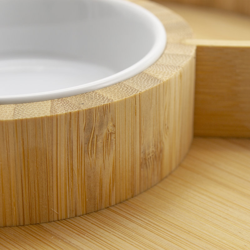 Millwood Pines Quandary Bamboo Tray
