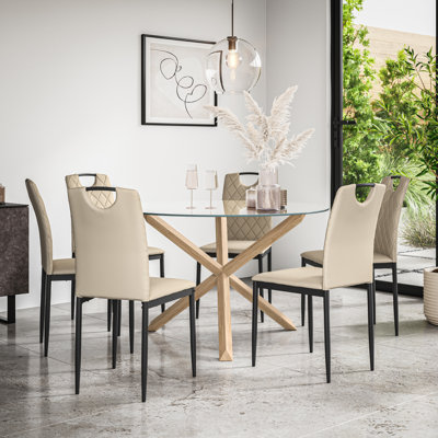 Daraich 6 - Person Dining Set