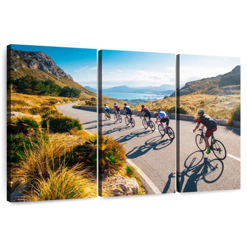 Senne Cycling Sports Group, 20" H x 33" W