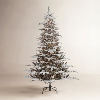 Aspen Frosted 7.5' Pre-Lit Fir Christmas Tree