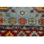 Tapis géométrique bleu Khotan 8 x 10