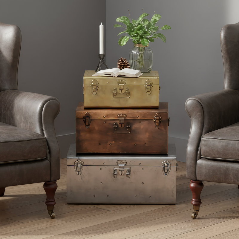 Spirit Iron Storage Trunk Set
