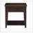Malachi Walnut Finish End Table Modern End Table Solutions,Compact End Table Collection