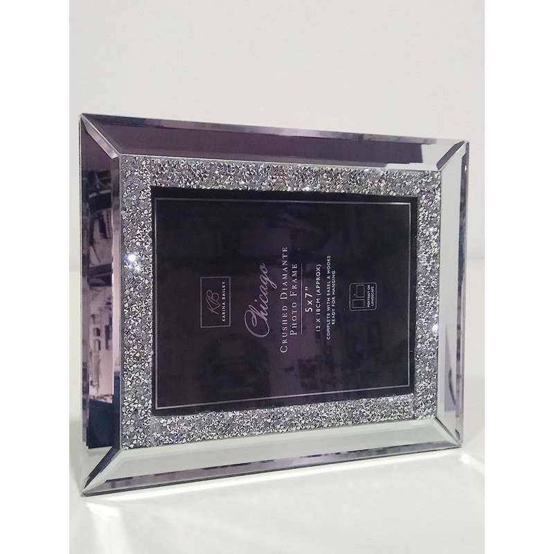 Naco Silver Glass Picture Frame