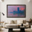 The Houses of Parliament, Sunset, 1903-Claude Monet-Custom Framed Canvas-92645206-92645283-92645290