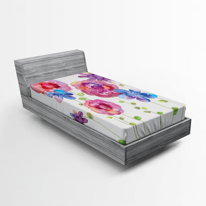 Microfiber Fitted Sheet, Twin Fitted Sheet