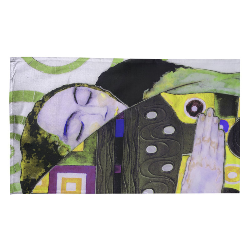 Serviette de thé Magaw, Polyester sergé, Vert