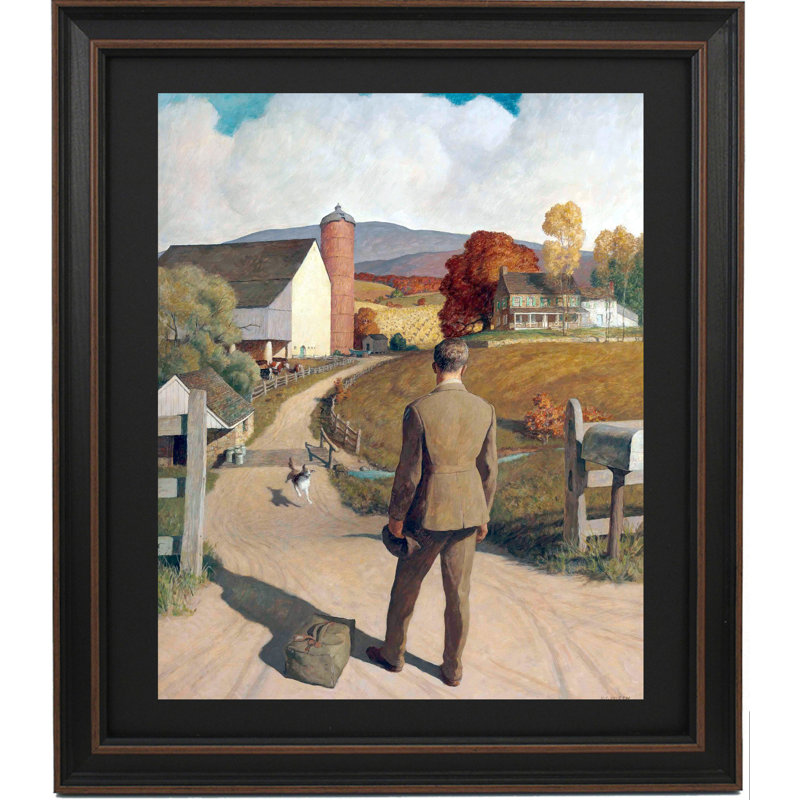The Homecoming par NY C. Wyeth, Affiche