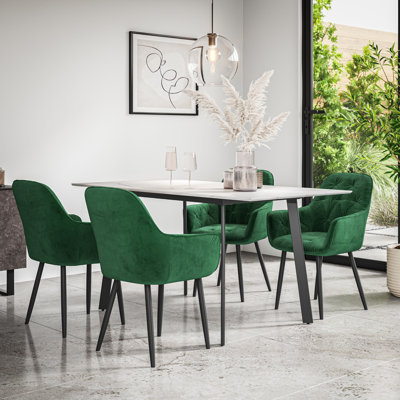 Ahlayna 4 - Person Dining Set