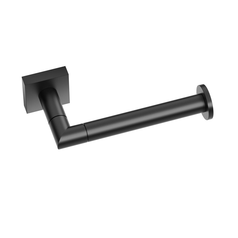 Porte-papier hygiénique Glam Too Euro, Noir mat