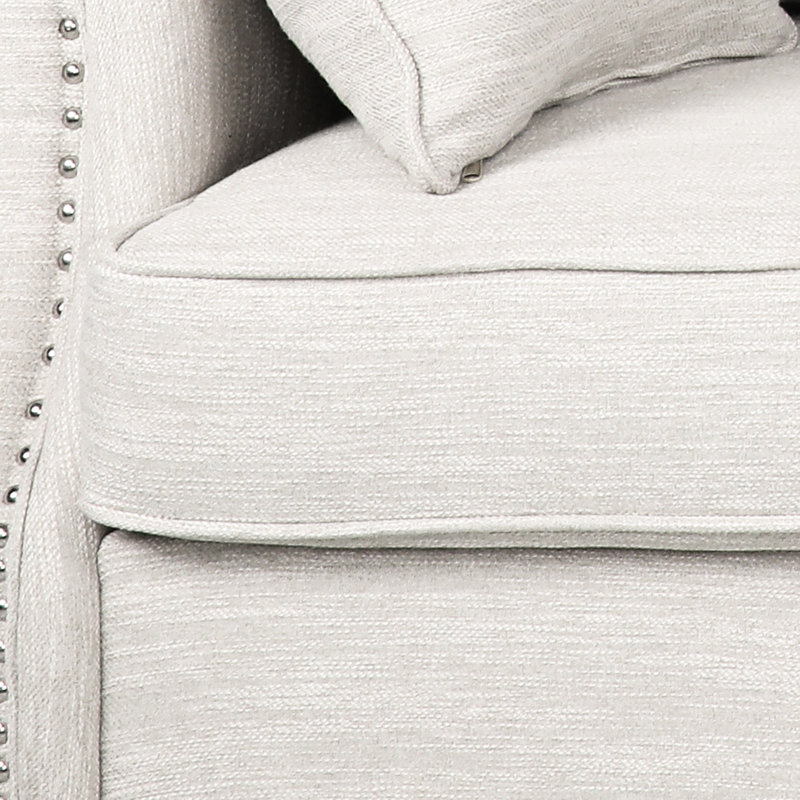 3 avec rembourrage confortable en beige, design moderne et roulé, 83 po x 31 po 34
