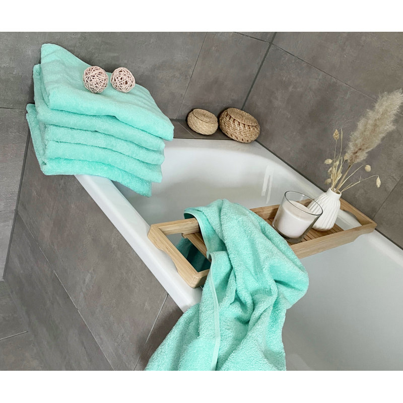 Midweight Hand Towel, Mint
