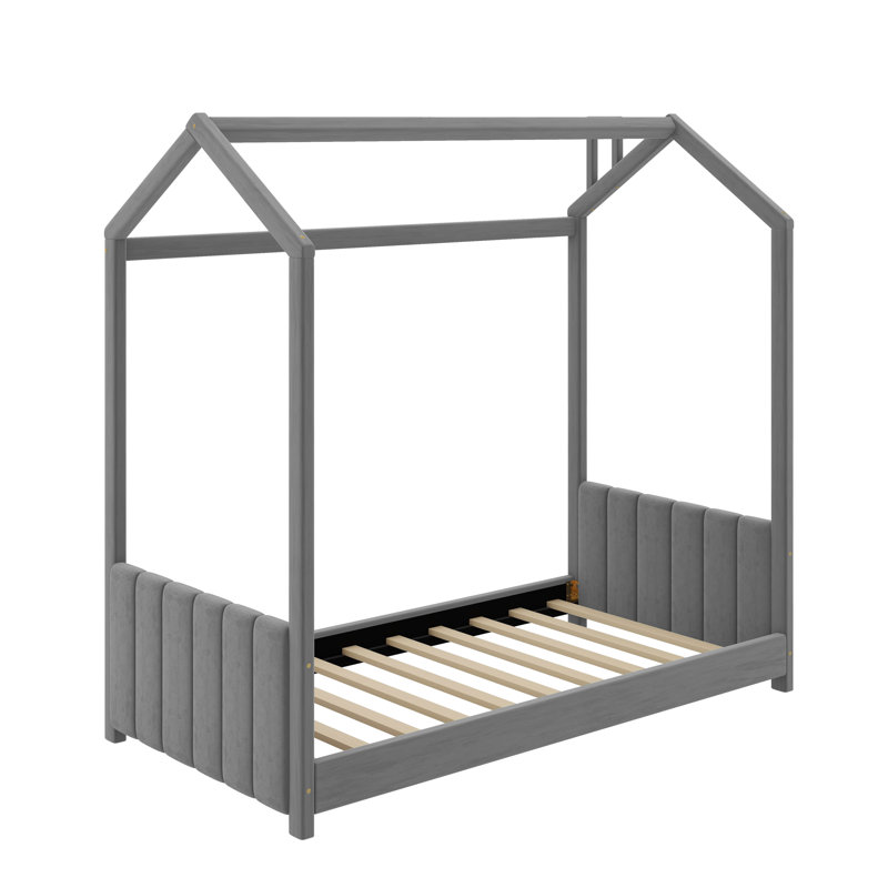 Lit en bois Velvet House, Simple