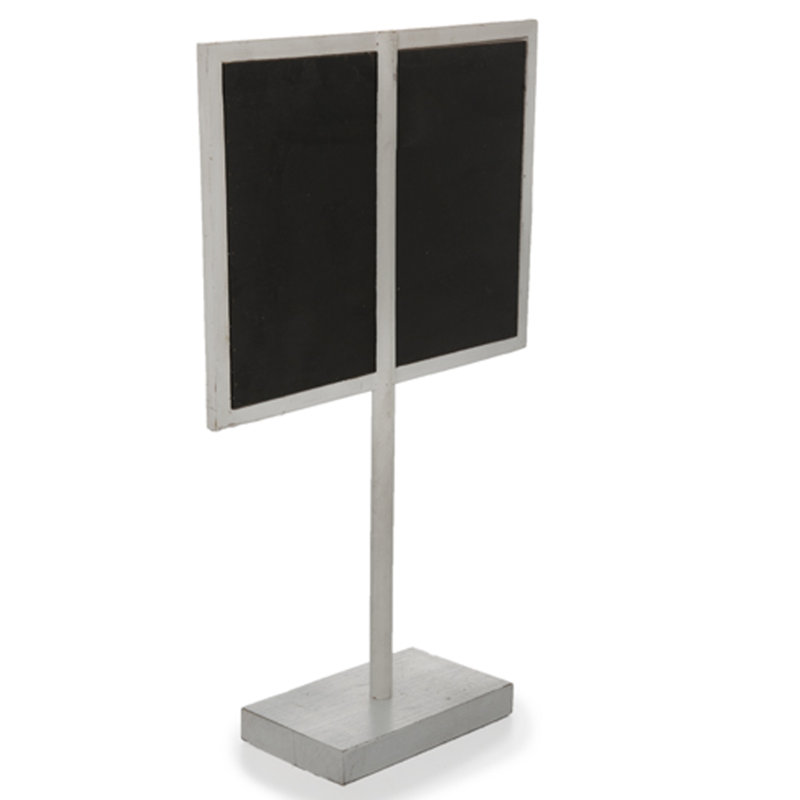Tableau noir en bois, Blanc vieilli, H 1 pi 11 po x l 1 pi