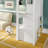 Classic Twin High Loft with Staircase-446900795