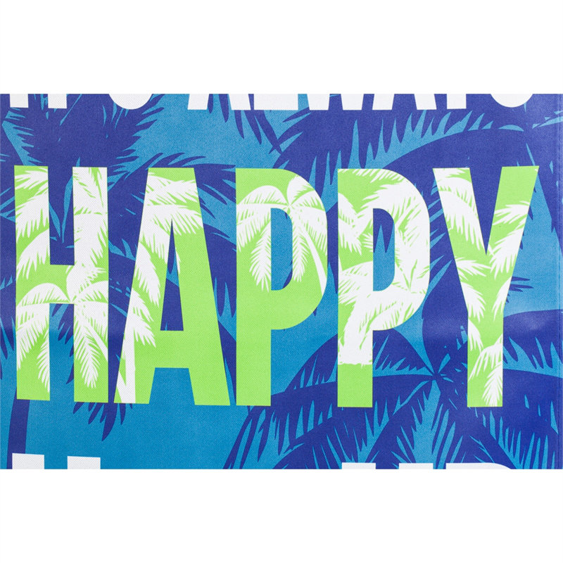 Drapeau de jardin joyeuse hour hour