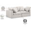 Causeuse rembourrée 70 po Itala-94482346