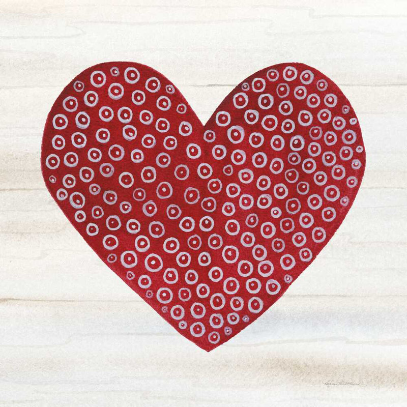Rustic Valentine Heart III, H 36 po x l 36 po
