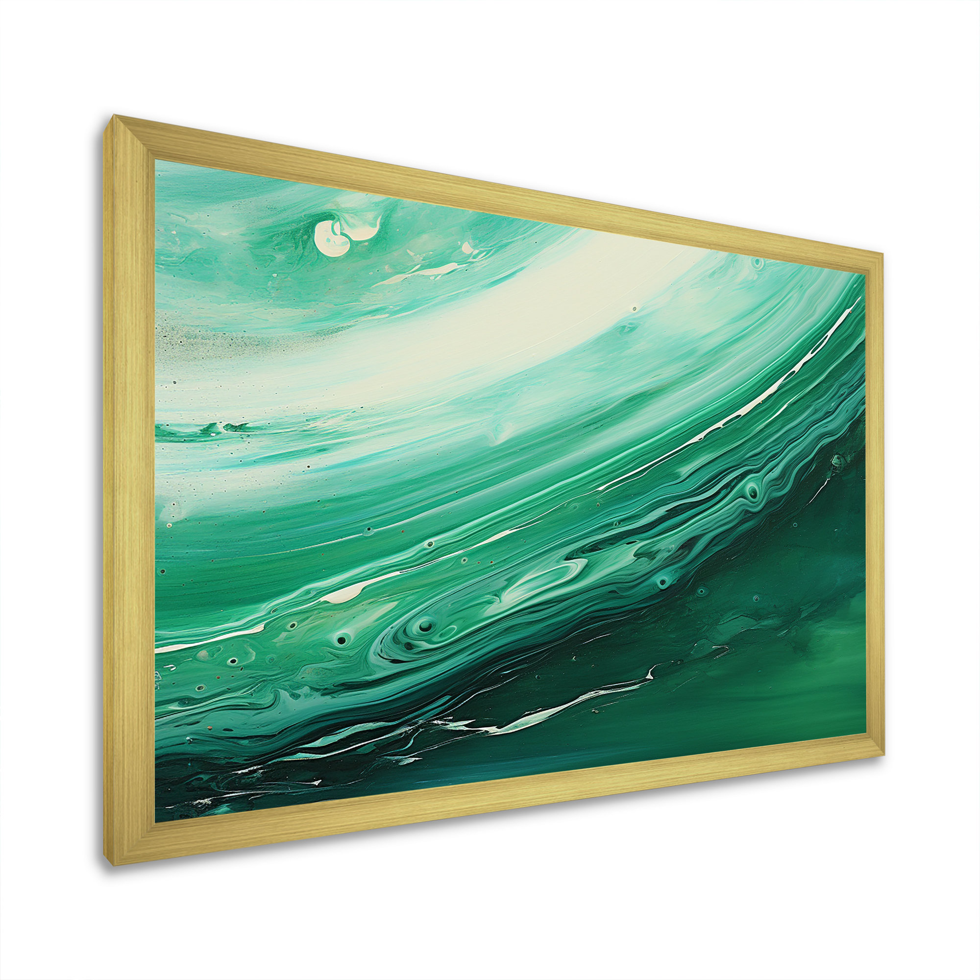 Design Art Jade Jupiter Planet In Outer Space - Our Solar System Wall ...