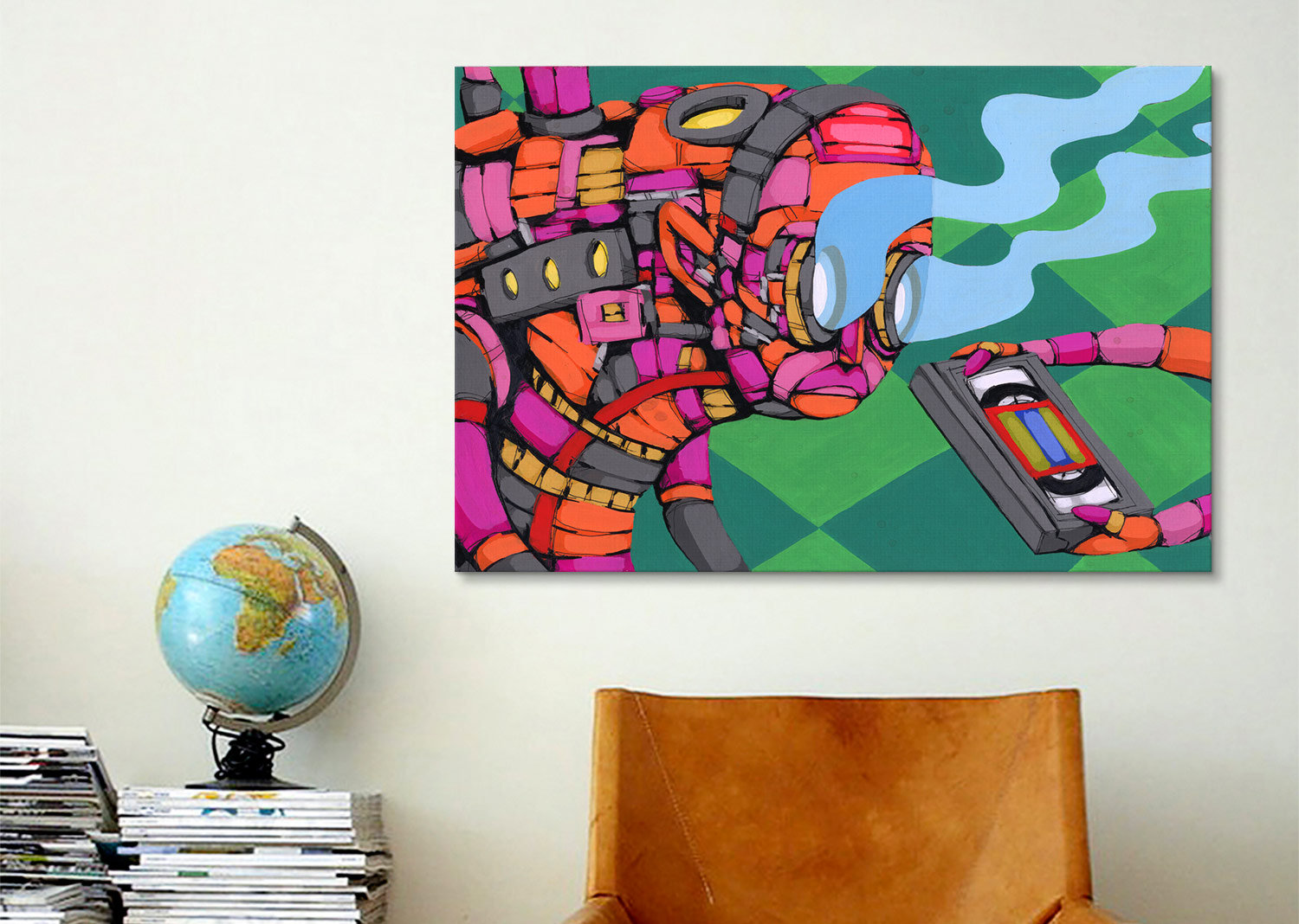 Trinx Ric Stultz Seen Too Much Graphic Art on Wrapped Canvas - Wayfair ...
