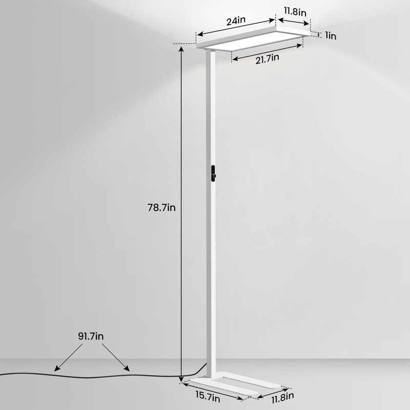 100W LED Dimmable Floor Lamp