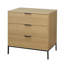 3 Drawer Rectangle Accent Chest