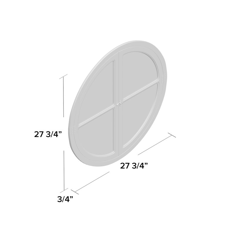 Miroir mural mer