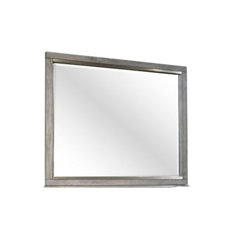Gray Landscape Mirror