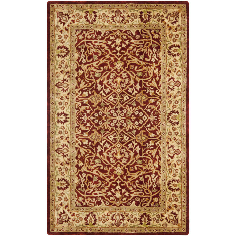 Evie New Zealand Wool Oriental Rug, Rectangle 2' x 3'