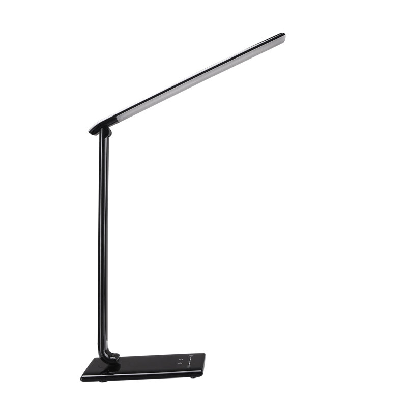 Lampe de bureau noire 16 po Clark