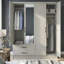 Millbury 4 Door 2 Drawer Wardrobe with Mirror-122739252