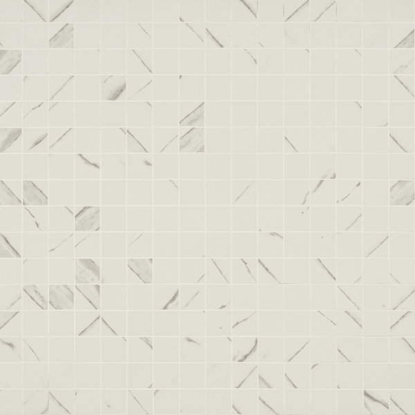 Astoria Vena 12 in. x 12 in. Matte Ceramic Mosaic Floor and Wall Tile