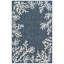 Tapis bleu marine intérieur / extérieur Mance-3960401