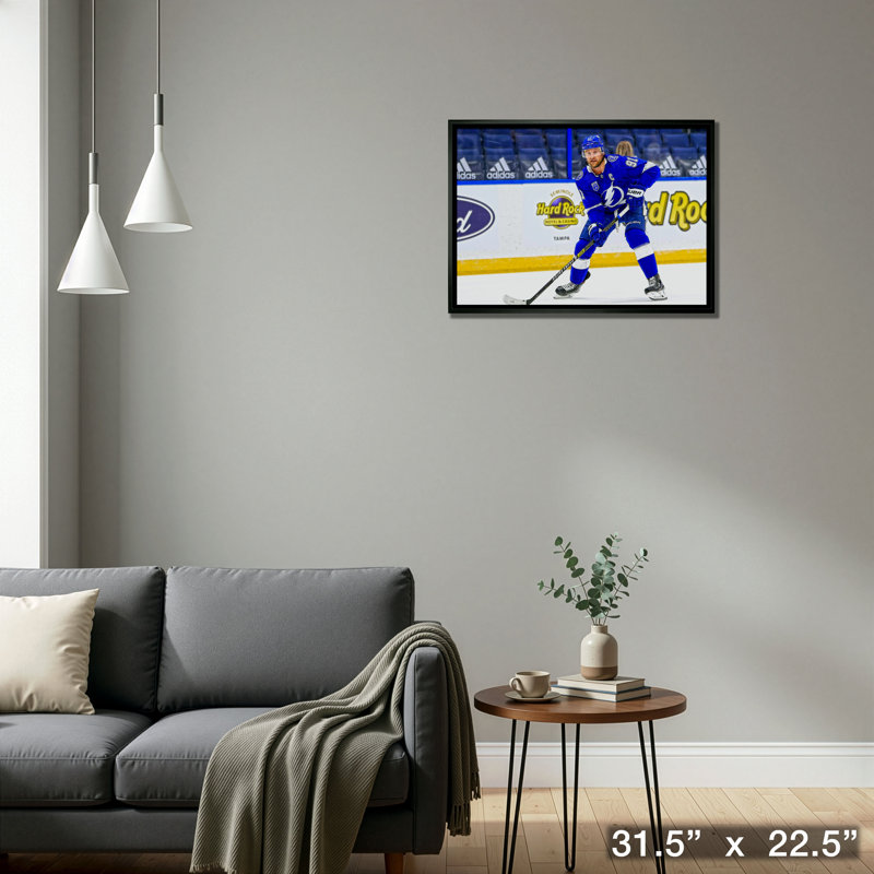 Steven Stamkos Tampa Bay Lightning, toile encadrée 20 x 29
