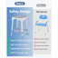 Chaise de douche avec tabouret de douche