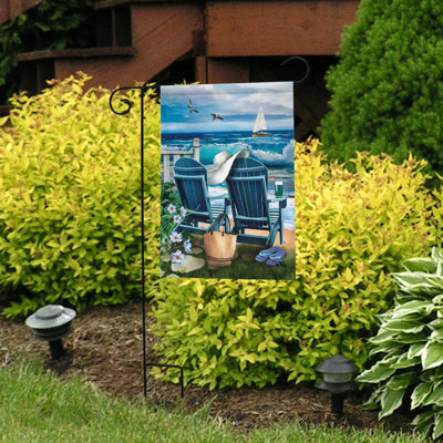 Seaside Escape Summer Garden Flag