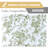 French Retro Floral Curtains Printed Pattern Room Darkening Curtains for Bedroom Grommet Window Treatment Curtains, 2 Panels-275565682-275565687