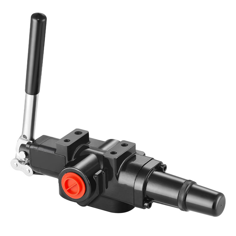 Valve de contrôle directionnelle hydraulique robuste à 1 tiroir - Fendeuse à bûches à haut débit 25 GPM avec retour par ressort