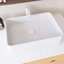 Meuble-lavabo simple 36 po avec lavabo en céramique blanche-232757430